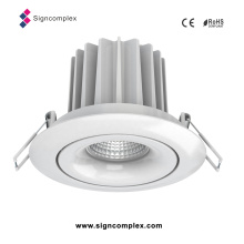 Gimble 5W giratorio LED Downlight con CE RoHS Ies Dali